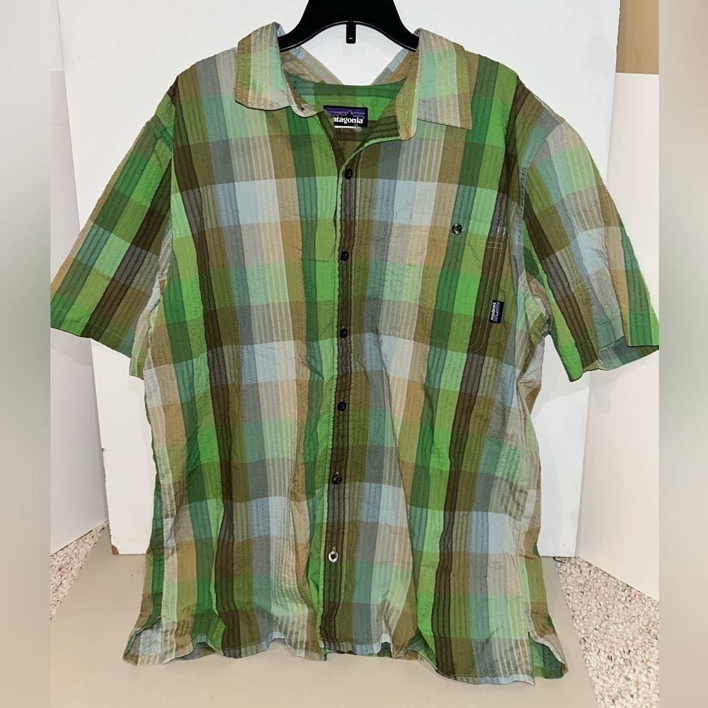 Patagonia short sleeve men’s flannel